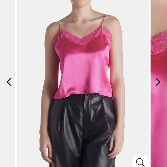 Spring+Mercer brand Satin Tank Top - Picture 4 of 4